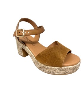 sandale en cuir pour femme EVA FRUTOS 6737