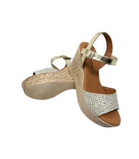 EVA FRUTOS 1969 goldene Damensandale