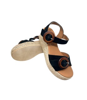 Sandale femme EVA FRUTOS 3777 noire