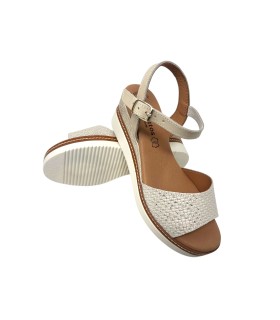 EVA FRUTOS sandale femme 569 beige