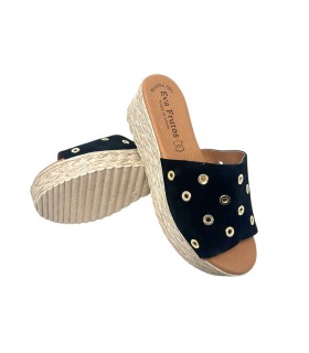Sandale femme EVA FRUTOS 744 noire