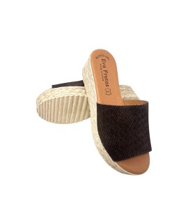 Sandales pour femmes EVA FRUTOS 767 marron
