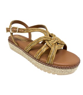 Sandales pour femmes MUSTANG 51261 couleur beige