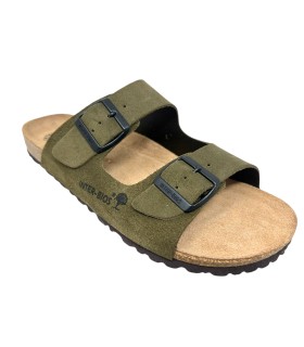 Sandale homme INTER BIOS 9560 kaki