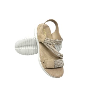 AMARPIES 30161 abz beige Damensandale