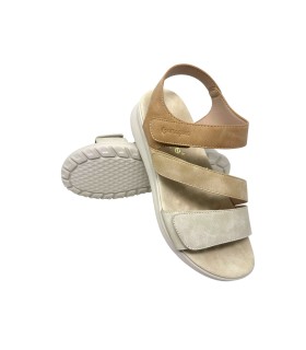 AMARPIES 30157 abz Leder-Damensandale