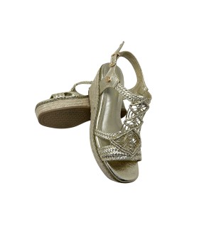 Sandales dorées pour femmes XTI 145456
