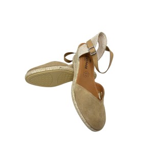Chaussure beige pour femme CALZAMUR 20205
