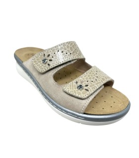Sandales beiges pour femmes FLY FLOT 79d74