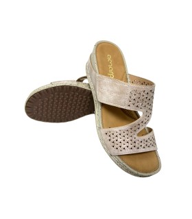 Sandália feminina AMARPIES 30216 abz platinum