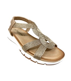 Damensandale AMARPIES 30145 abz gold