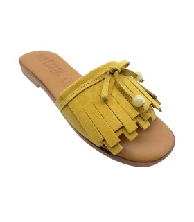 Sandales pour femmes MUSTANG 55948, moutarde