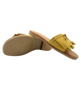 Sandales pour femmes MUSTANG 55948, moutarde