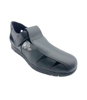 DUENDY 1022 schwarzer Herrenschuh