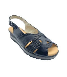 Pies delicados señora DUENDY 4034 negro