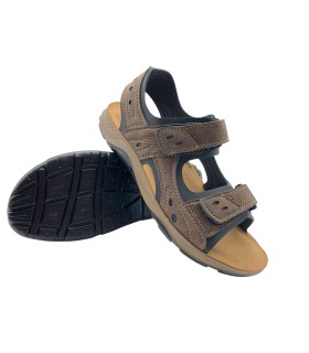 Sandália masculina marrom INBLU to08