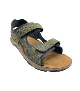 INBLU Herrensandale TO08 Khaki