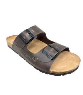 Sandale homme INTER BIOS 9560 taupe