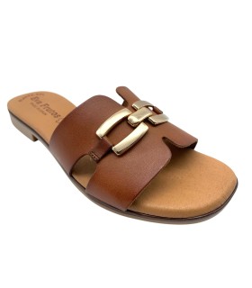 EVA FRUTOS 3003 Leder-Damensandale