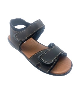 Sandália masculina DUENDY tamanho 11, marrom
