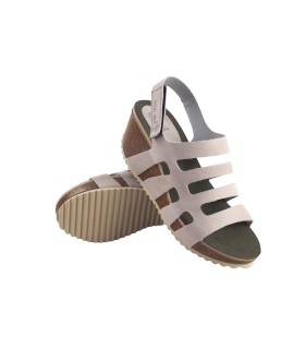 sandale grise pour femme INTER BIOS 5710