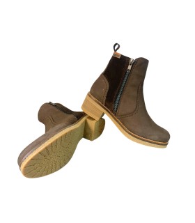 Botins femininos marrons BAERCHI 60300