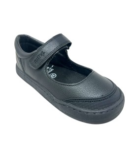 MUSTANG KIDS 49312 Sapato Infantil Preto Respeitoso para Menina