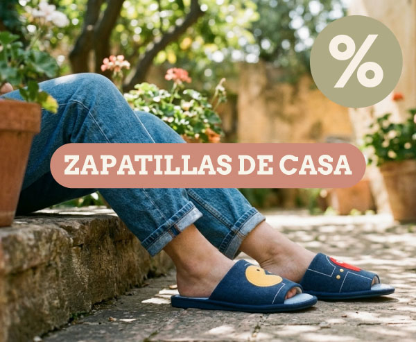 Zapatillas de casa en rebajas